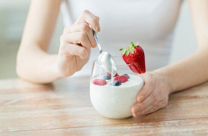 йогурт с клубникой для похудения