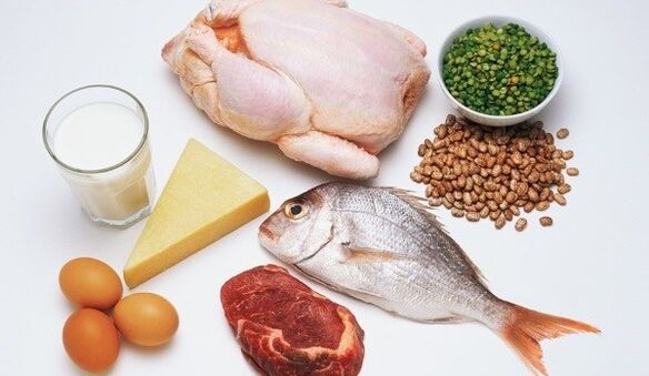 продукты для белковой диеты